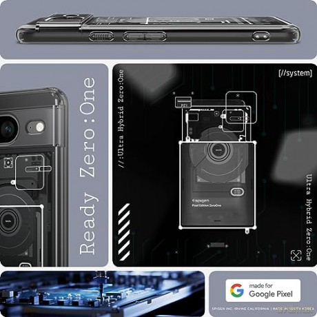SPIGEN ULTRA HYBRID GOOGLE PIXEL 8 ZERO ONE