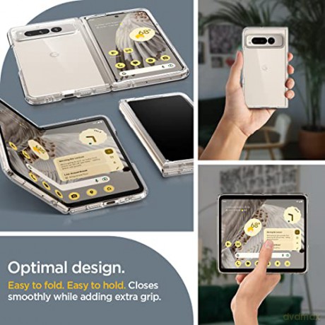 SPIGEN ULTRA HYBRID GOOGLE PIXEL FOLD CRYSTAL CLEAR