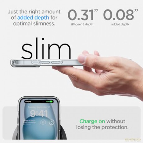 SPIGEN ULTRA HYBRID IPHONE 15 CRYSTAL CLEAR