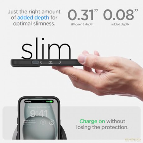 SPIGEN ULTRA HYBRID IPHONE 15 MATTE BLACK