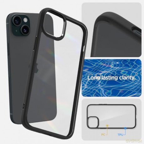 SPIGEN ULTRA HYBRID IPHONE 15 MATTE BLACK