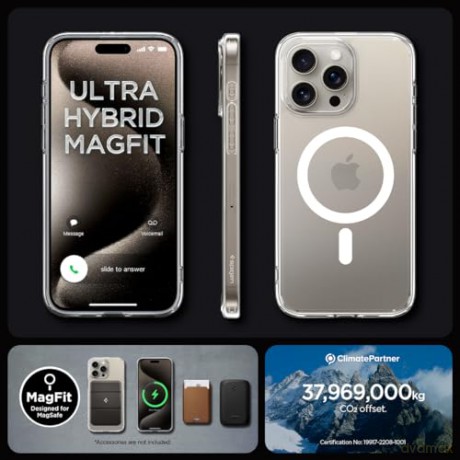 SPIGEN ULTRA HYBRID MAG MAGSAFE IPHONE 15 PRO WHITE