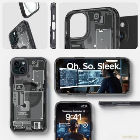 Spigen Ultra Hybrid MagSafe, zero one - iPhone 15 Plus