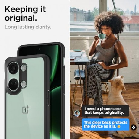 SPIGEN ULTRA HYBRID ONEPLUS NORD 3 5G MATTE BLACK