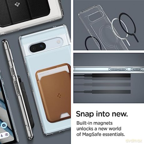 SPIGEN ULTRA HYBRID ONETAP RING MAGSAFE GOOGLE PIXEL 7A BLACK