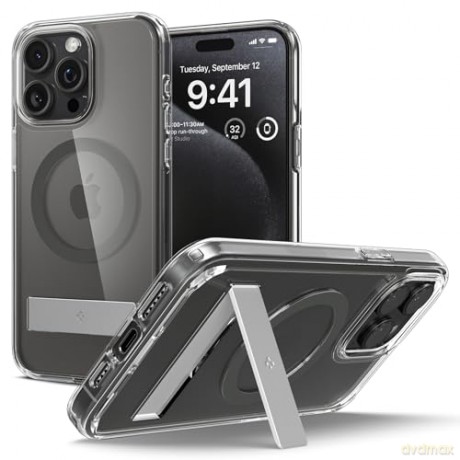Spigen Ultra Hybrid S MagSafe, graphite - iPhone 15 Pro