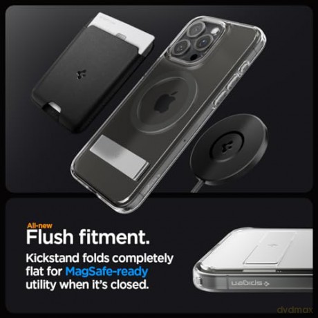 Spigen Ultra Hybrid S MagSafe, graphite - iPhone 15 Pro
