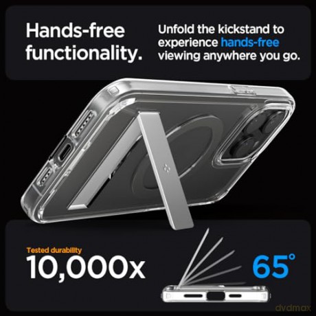 Spigen Ultra Hybrid S MagSafe, graphite - iPhone 15 Pro