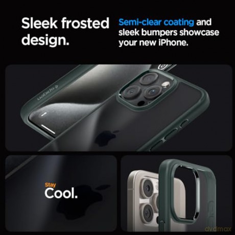 Spigen Ultra Hybrid, frost green - iPhone 15 Pro