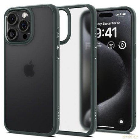 Spigen Ultra Hybrid, frost green - iPhone 15 Pro