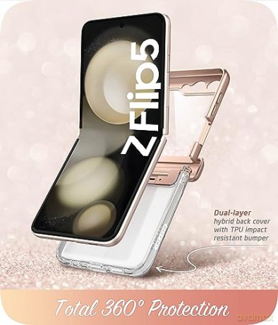 SUPCASE COSMO GALAXY Z FLIP 5 MARBLE PINK