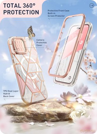 SUPCASE COSMO MAG MAGSAFE IPHONE 15 MARBLE