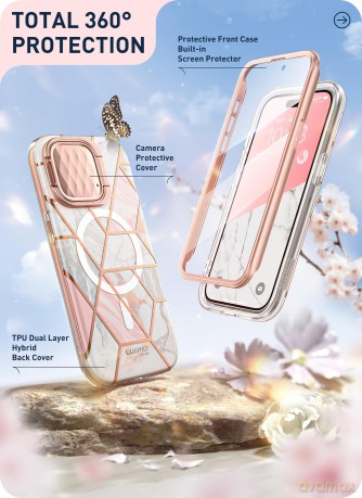 SUPCASE COSMO MAG MAGSAFE IPHONE 15 PRO MARBLE