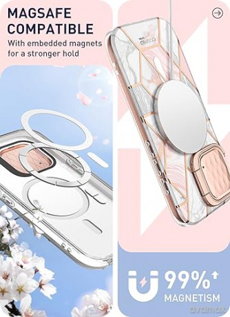 SUPCASE COSMO MAG MAGSAFE IPHONE 15 PRO MAX MARBLE