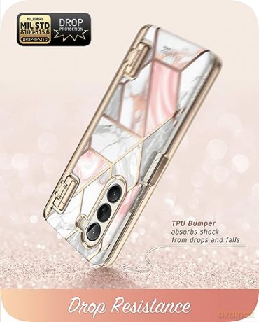 SUPCASE COSMO PEN GALAXY Z FOLD 5 MARBLE PINK