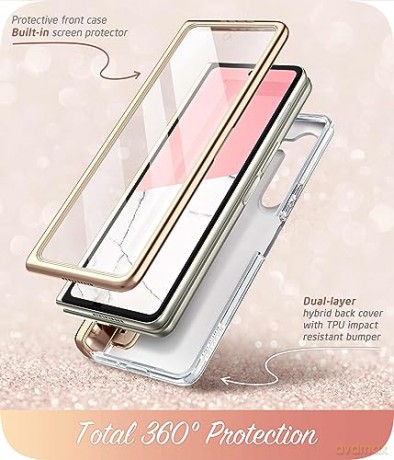 SUPCASE COSMO PEN GALAXY Z FOLD 5 MARBLE PINK