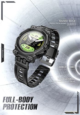 SUPCASE IBLSN ARMORBOX 2-SET GALAXY WATCH 5 PRO (45 MM) BLACK