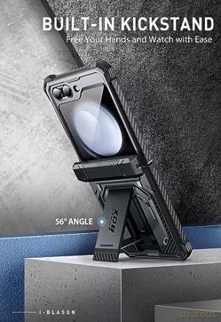 SUPCASE IBLSN ARMORBOX GALAXY Z FLIP 5 BLACK