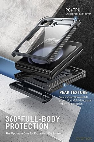 SUPCASE IBLSN ARMORBOX GALAXY Z FLIP 5 BLACK
