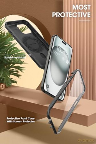 SUPCASE UB PRO MAG MAGSAFE IPHONE 15 BLACK