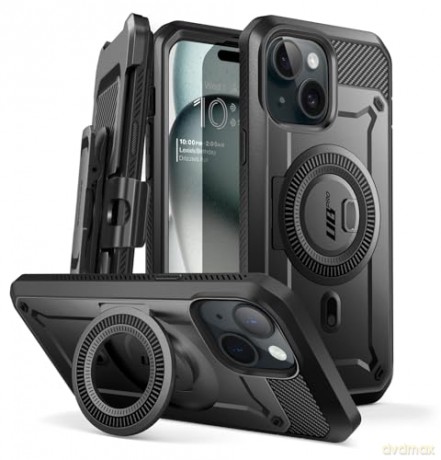 SUPCASE UB PRO MAG MAGSAFE IPHONE 15 BLACK