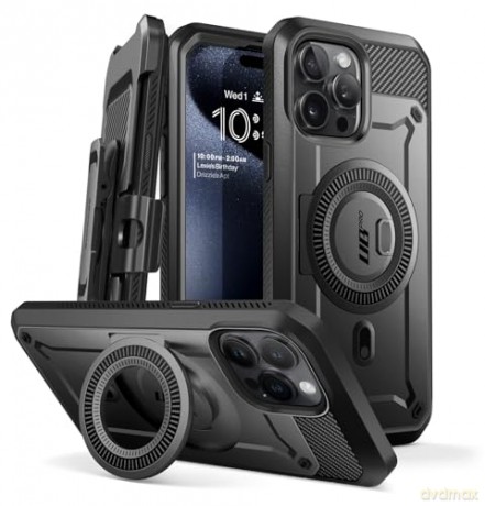 SUPCASE UB PRO MAG MAGSAFE IPHONE 15 PRO BLACK
