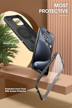 SUPCASE UB PRO MAG MAGSAFE IPHONE 15 PRO MAX BLACK