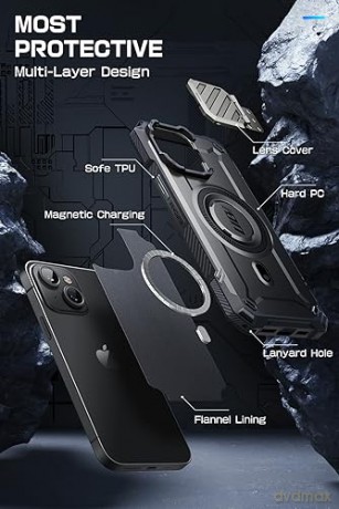 SUPCASE UB XT MAG MAGSAFE IPHONE 15 BLACK