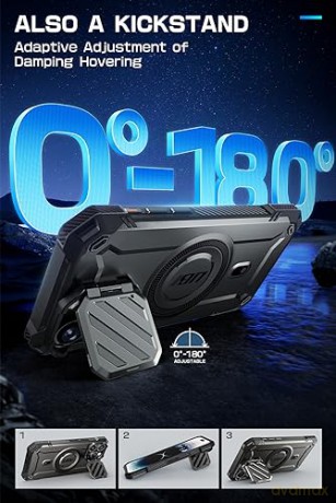 SUPCASE UB XT MAG MAGSAFE IPHONE 15 PRO MAX BLACK