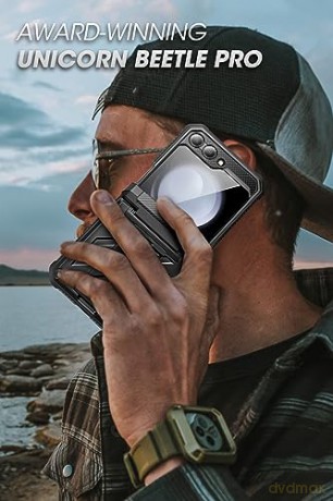 SUPCASE UNICORN BEETLE PRO GALAXY Z FLIP 5 BLACK