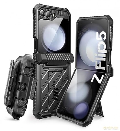 SUPCASE UNICORN BEETLE PRO GALAXY Z FLIP 5 BLACK