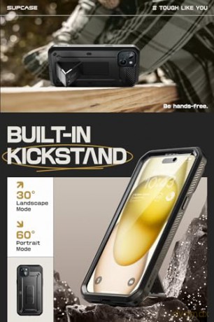 SUPCASE UNICORN BEETLE PRO IPHONE 15 BLACK