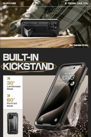 SUPCASE UNICORN BEETLE PRO IPHONE 15 PRO BLACK
