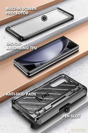 SUPCASE UNICORN BEETLE PRO PEN GALAXY Z FOLD 5 BLACK