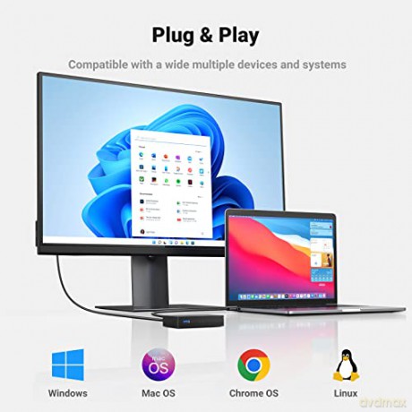 Switch przełącznik dwukierunkowy USB 3.0 Ugreen CM618 - czarny