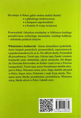 Skarby polskie. Przewodnik dla poszukiwaczy i hobbystów - Włodzimierz Antkowiak [KSIĄŻKA]