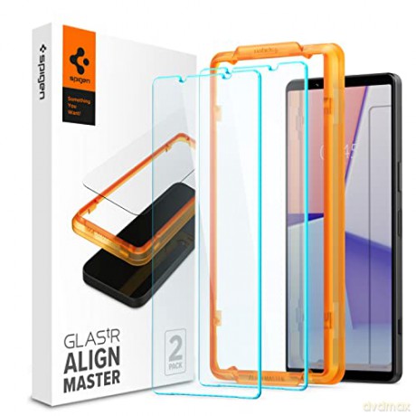 SZKŁO HARTOWANE SPIGEN ALM GLAS.TR SLIM 2-PACK SONY XPERIA 1 V CLEAR