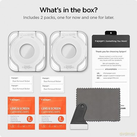 SZKŁO HARTOWANE SPIGEN GLAS.TR "EZ-FIT" 2-PACK GALAXY WATCH 6 CLASSIC (43 MM) CLEAR