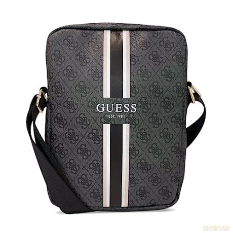 Torba Guess 4G Stripes na tablet 10" - czarna