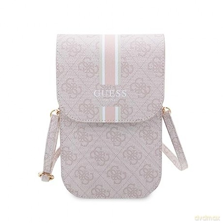 Torebka Guess 4G Stripes - różowa