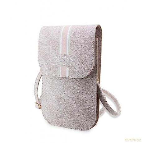 Torebka Guess 4G Stripes - różowa