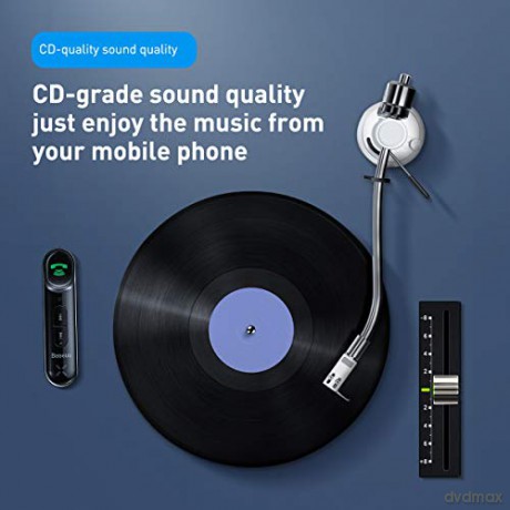 Transmiter Bluetooth AUX Baseus BSBA-02 (Overseas Edition) - czarny