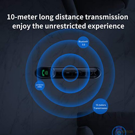 Transmiter Bluetooth AUX Baseus BSBA-02 (Overseas Edition) - czarny