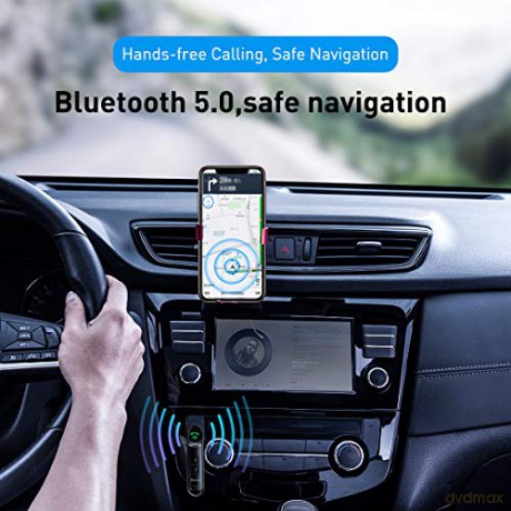 Transmiter Bluetooth AUX Baseus BSBA-02 (Overseas Edition) - czarny