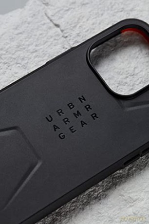 UAG Civilian - obudowa ochronna do iPhone 14 Plus kompatybilna z MagSafe (black)