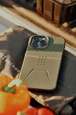 UAG Civilian - obudowa ochronna do iPhone 14 Plus kompatybilna z MagSafe (olive)