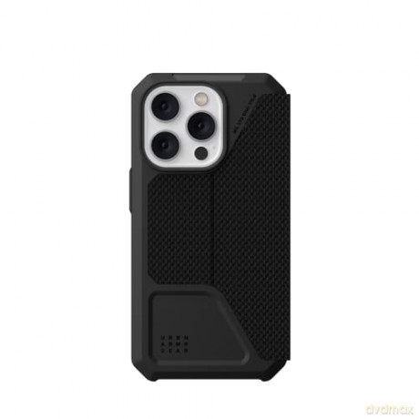 UAG Metropolis - obudowa ochronna z klapką do iPhone 14 Pro (kevlar-black)