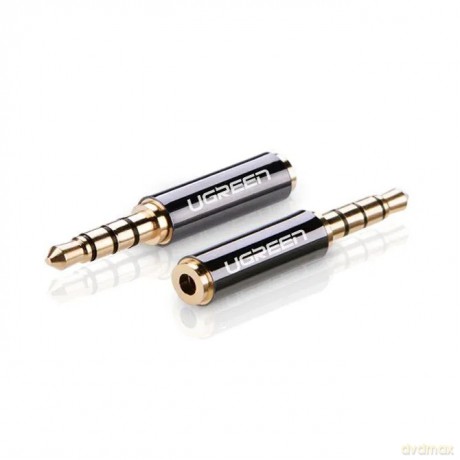 Ugreen adapter audio jack 3.5mm męski do jack 2.5mm żeński czarny (20502)