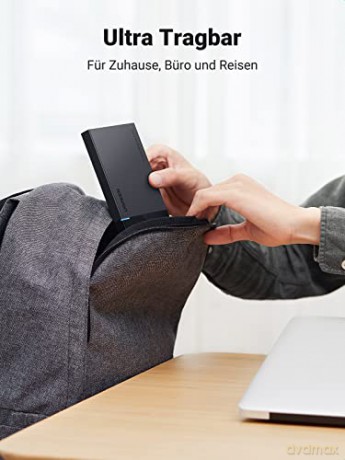 Ugreen adapter obudowa kieszeń na dysk SATA 2.5'' 5TB USB 3.0 czarny (US221)