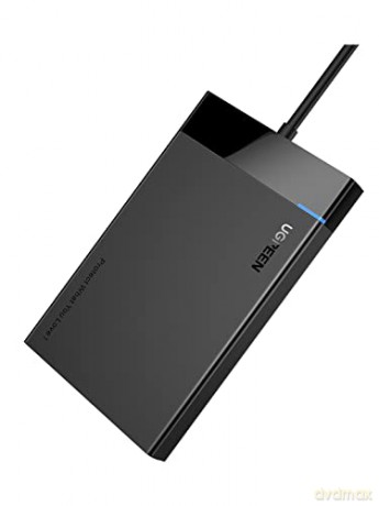 Ugreen adapter obudowa kieszeń na dysk SATA 2.5'' 5TB USB 3.0 czarny (US221)